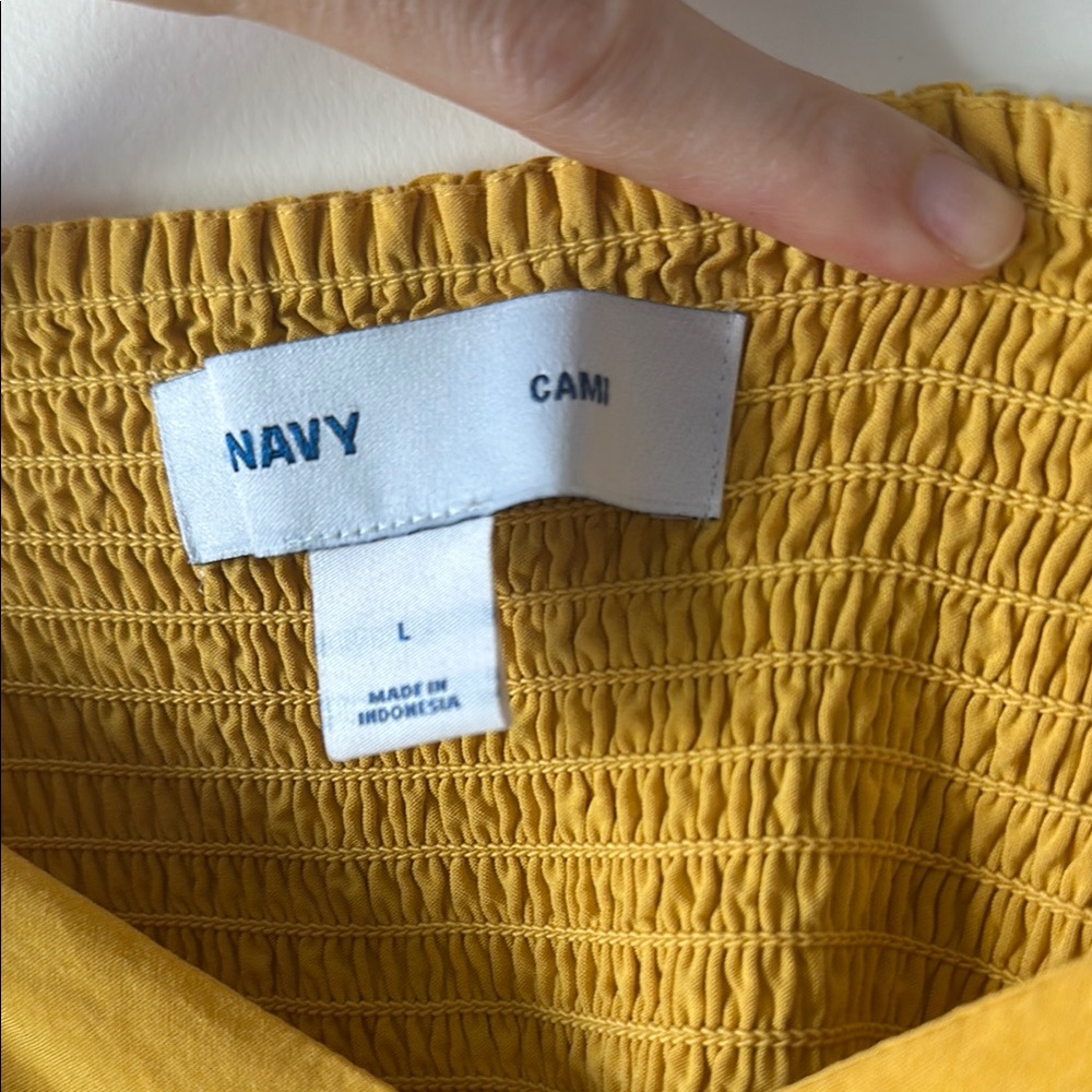 Old Navy Yellow Floral Spaghetti-Strap Sundress - Picture 3 of 12